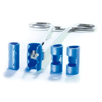 Aesculap - Raney Style Scalp Clip Plastic Medium Blue Clip 10 Clips - FF015P