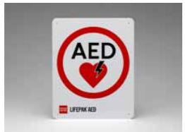 Medtronic-Neurological Lifepak First Aid Sign AED - 11998-000330