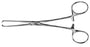 BR Surgical - Tissue Forceps Allis 6 Inch Length Floor Grade Stainless Steel 4 X 5 Teeth - FG64-11015