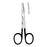 Sklar Supercut Sklarhone Tenotomy Scissors Stevens 4-1/2 Inch Length OR Grade Stainless Steel NonSterile Finger Ring Handle Curved Sharp/Sharp - 15-1343