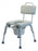 Graham-Field Lumex Platinum Collection Commode Chair Removable Arm Aluminum Frame Padded Back 17-1/2 to 22-1/2 Inch Height - 7947A