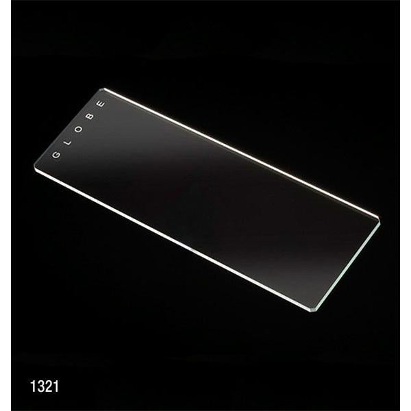 Globe Scientific Plain Microscope Slide 3X1" Clear With Ground Edge/Safety Corner 72/Bx, 20 Bx/Ca - 1321