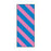 Key Surgical - Pre-Printed Label Multipurpose Label Blue / Pink Tape Stripes Patterned 1/4 Inch - T-320-0211