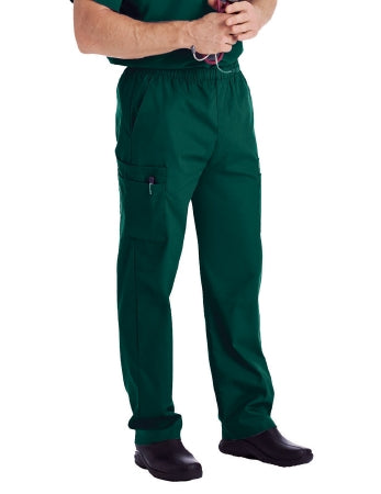 Landau Uniforms Scrub Pants Cargo 2X-Large Hunter Green Male - 8555GHP2XL