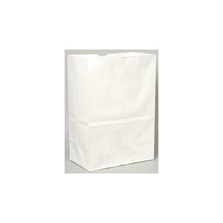 Saalfeld Redistribution Duro Grocery Bag White Kraft Paper 12 lbs. - 80088
