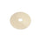 Saalfeld Redistribution Combo Hard Floor Burnishing Pad 20 Inch Cream Polyester / Natural Fiber - 402020