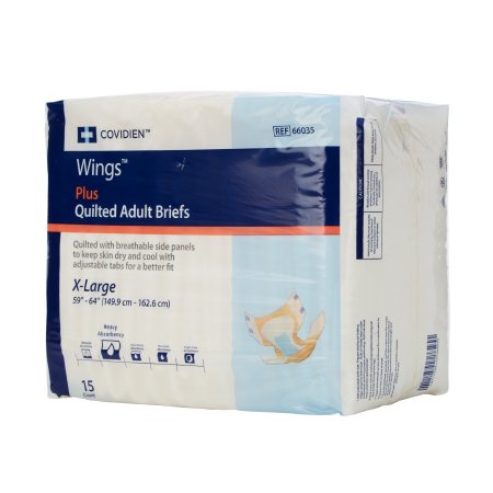 Cardinal Wings Adult Incontinent Brief Tab Closure X-Large Disposable Heavy Absorbency - 63065