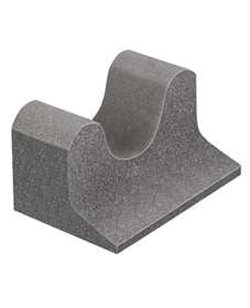 AliMed - Neck / Head Positioner 10-3/4 W X 7 D X 6 H Inch Foam Freestanding - 9-019