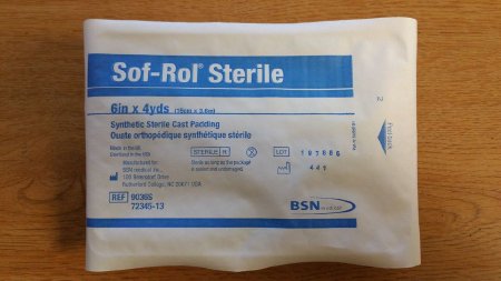 BSN Medical SOF-ROL Cast Padding Undercast Sof-Rol 6 Inch X 4 Yard Rayon Sterile - 9036S