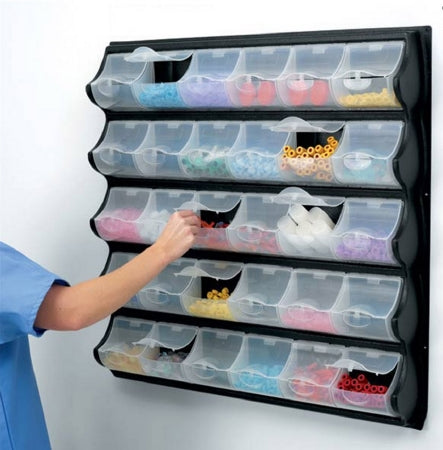 Market Lab Inc CABINET, SNAP CLOSE 18BIN 34"X5.25"X20.5" - 1204