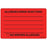Precision Dynamics MedVision Pre-Printed Label Allergy Alert ALLERGIES/DRUG REACTIONS______/NO KNOWN ALLERGIES Fluorescent Red 2-5/8 X 4 Inch - V09FR8165