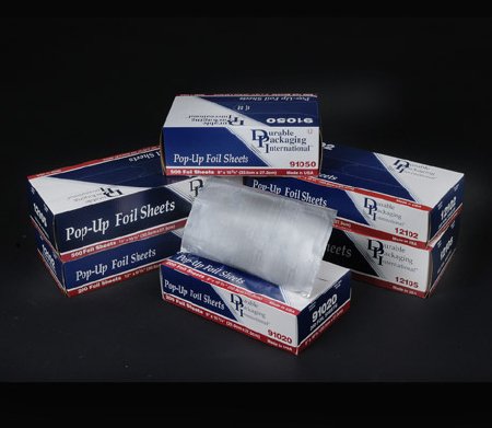 Durable Inc Durable Foil Pop Up Aluminum Foil Sheet 12 Inch X 10.75 Foot - 12102