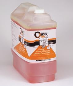 Oasis 100 - Floor Cleaner Liquid 2.5 gal. Jug Citrus Scent - 6114522