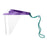 Polysoft - Face Shield Kit One Size Fits Most Full Length Anti-fog Reusable NonSterile - 206PV-PR