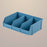 Health Care Logistics Friendly Storage Bin Light Blue Plastic 2-15/16 X 6-5/8 X 8-3/4 Inch - 5345B