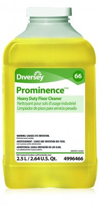 Diversey Prominence HD - Floor Cleaner Liquid 2.5 Liter Bottle Citrus Scent Manual Pour - DVS94996466