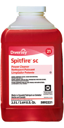 Lagasse Spitfire SC Surface Cleaner Alcohol Based Liquid Concentrate 2.5 Liter Bottle Pine Scent - DVS95892221