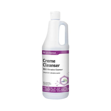 US Chemical - Surface Cleaner Alcohol Based Manual Squeeze Cream 32 oz. Bottle Mint Scent NonSterile - 057674.