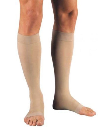 JOBST Relief - Anti-embolism Stocking Knee High Large Beige Open Toe - 114696