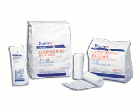 Duform - Conforming Bandage Polyester / Rayon 1-Ply 4 Inch X 4-1/10 Yard Roll Shape NonSterile - 75104