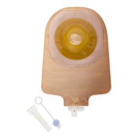 Premier - Urostomy Pouch One-Piece System 9 Inch Length Drainable Convex, Pre-Cut - 8495
