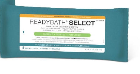ReadyBath Select - Personal Wipe Soft Pack BZK (Benzalkonium Chloride) Unscented 5 Count - Medline - MSC095109