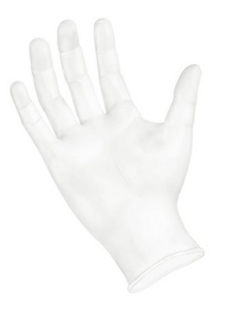 NovaPlus - Exam Glove Large NonSterile Vinyl Standard Cuff Length Smooth Clear Not Chemo Approved - VEVNP104