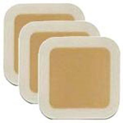 Molnlycke Mepilex Silicone Foam Dressing 4 X 5 Inch Rectangle Silicone Adhesive without Border Sterile - 294090