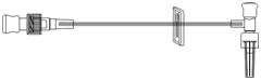 ICU Medical Extension Set 7 Inch Tubing DEHP-Free - B3343