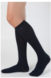 Carolon Company Health Support Compression Socks Knee High Size D / Short Black Closed Toe - 260404