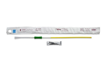 Bard Magic3 Urethral Catheter Straight Tip Hydrophilic Coated Silicone 14 Fr. 16 Inch - 53614