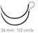 Quill Knotless Tissue-Closure Device - Suture with Needle Absorbable Uncoated Violet Suture Barbed Monofilament PDO (Polydioxanone) Size 1 30 cm Suture Double-Armed 36 mm Length 1/2 Circle Taper Point Needle - RA-1059Q