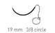 Circle Reverse Cutting Needle