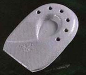 Impacto Protective Products VISCOLAS Heel Cushion Size A Without Closure Male 2 to 4 / Female 4 to 6 Foot - VI4838A
