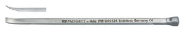 Padgett - Osteotome 4 mm Width Curved 5 Inch Length - PM-044424