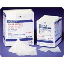 Derma Sciences Dusoft NonWoven Sponge Polyester / Rayon 4-Ply 2 X 2 Inch Square Sterile - 84122