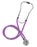 Mabis Healthcare Mabis Legacy Sprague Stethoscope Lavender 2-Tube 22 Inch Tube Double Sided Chestpiece - 10-414-110