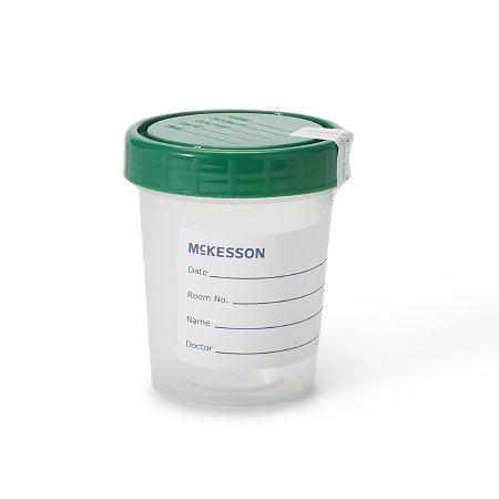 McKesson - Specimen Container 120 mL (4 oz.) Screw Cap Sterile Inside Only - 569
