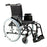 drive Cougar - Lightweight Wheelchair Dual Axle Desk Length Arm Swing-Away Footrest Black Upholstery 16 Inch Seat Width Adult 250 lbs. Weight Capacity - AK516ADA-ASF