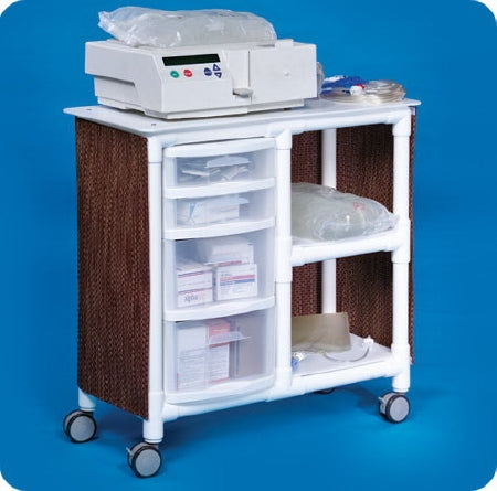 IPU Dialysis Cart 14.5 X 33 X 33.5 Inch 4 Drawers, 2 Shelves - DC14