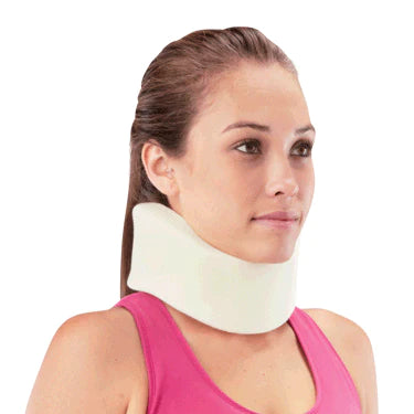 Breg - Cervical Collar Contoured / Medium Density Adult One Size Fits Most One-Piece 3 Inch Height 21 Inch Length - 11019