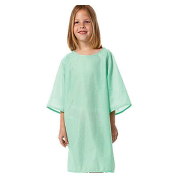 Fashion Seal Gown Patient Polyester Knit Large Unisex Green Child Ea - 5672-L