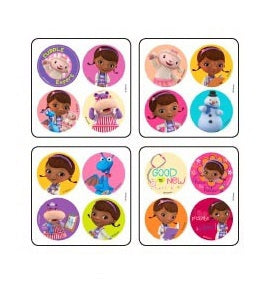 Medibadge Disney 300 Per Unit Doc Mcstuffins Minibadges Sticker - 2498