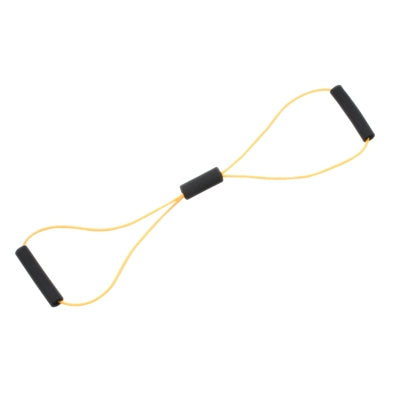 Fabrication Enterprises CanDo BowTie Exercise Resistance Tubing Yellow 30 Inch Length X-Light Resistance - 1348385