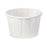 Solo - Souffle Cup 1 oz. White Paper Disposable - 100-2050