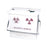 Biodex Medical Systems Monoject Sharps Container 7 H X 6-3/4 W X 10-1/2 D Inch 4 Quart Red Chimney Top - 039-338