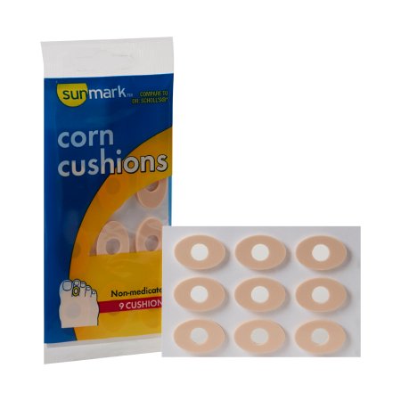 sunmark - Corn Cushion Sunmark One Size Fits Most Adhesive Backing Toe - 01093903533