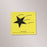 Posey Posey Safety Sign Falling Star Symbol - 6233Y