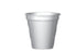 Wincup WinCup Drinking Cup 6 oz. White Styrofoam Disposable - 6C6W