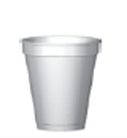 Wincup WinCup Drinking Cup 8 oz. White Styrofoam Disposable - 8C8W